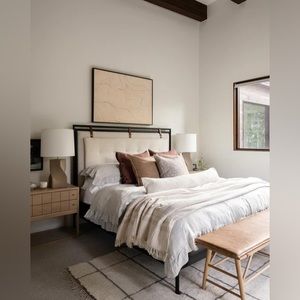 McGee and Co Shepherd Pillow Cover - Cream Boucle